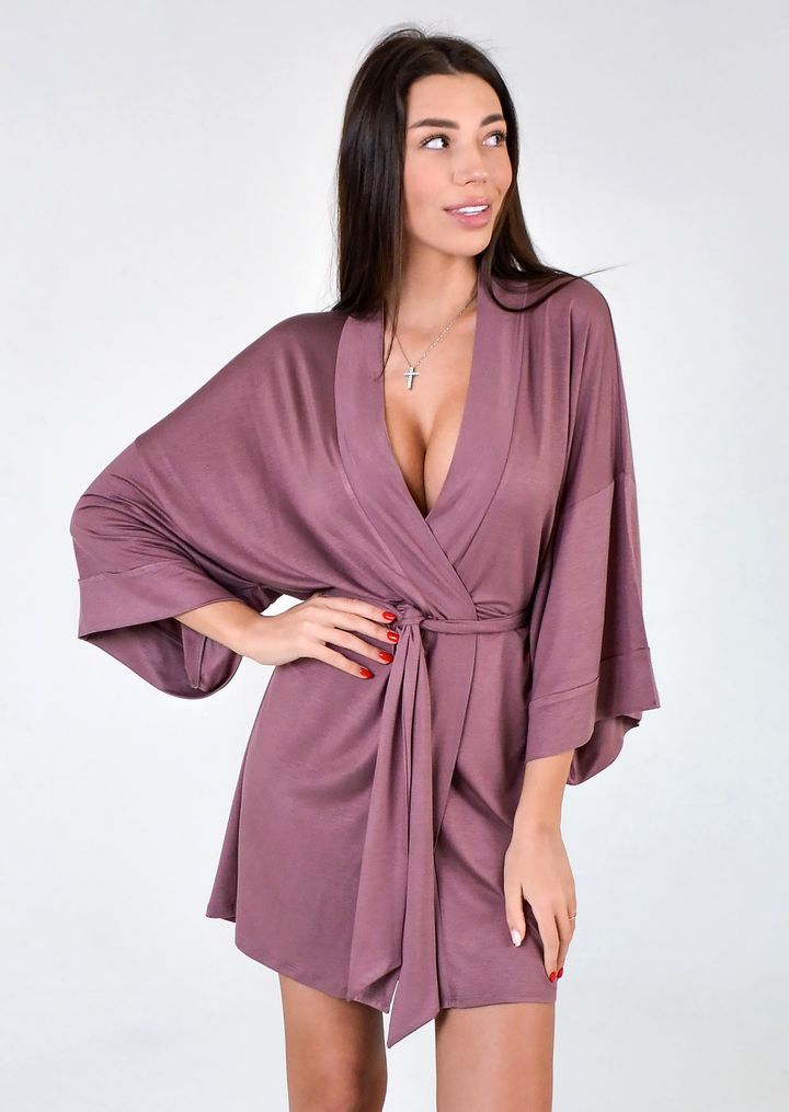 Buy Women's bathrobe №1523/021, L, Roksana