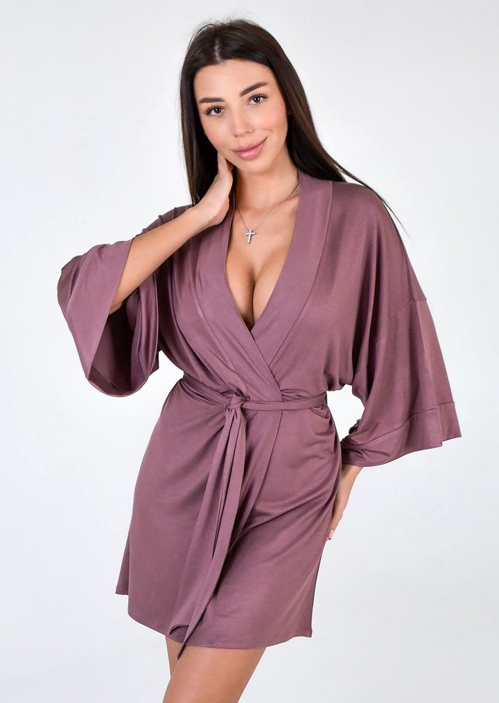 Buy Women's bathrobe №1523/021, L, Roksana