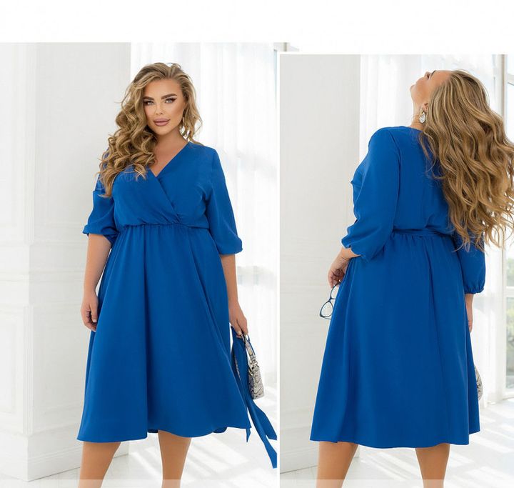 Buy Dress №2470-blue, 66-68, Minova
