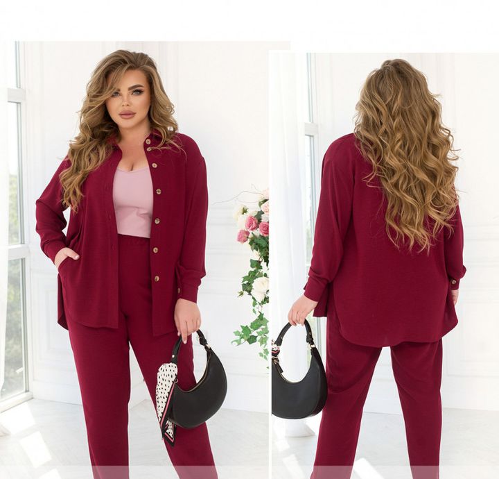 Buy Suit №2370-Fuchsia, 66-68, Minova
