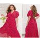 Dress №2439-Crimson, 46-48, Minova