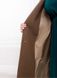 Пальто №2490-коричневый, 50-52, Minova