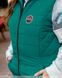 Women's quilted vest No. 0158-sea-wave, 60-62, Minova