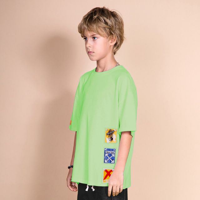 Buy T-shirt for the boy City, 180, art. 52861, Green, Bronco