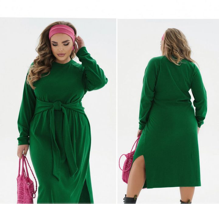 Buy Dress №2327-Green, 66-68, Minova