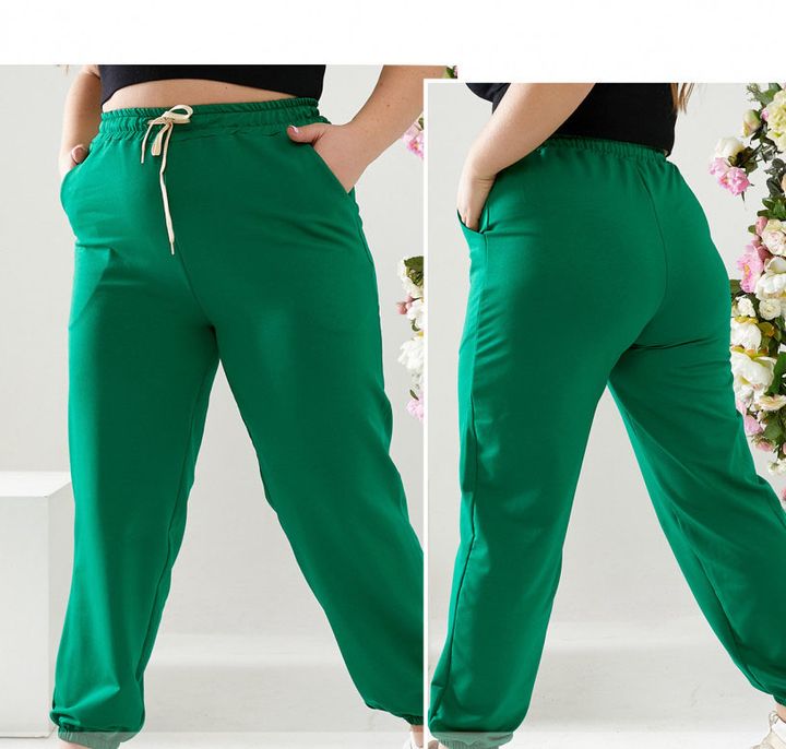 Buy Pants №5328-Green, 56, Minova