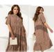 Dress №1153B-Cappuccino, XL-2XL, Minova