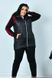 Women's warmed vest No. 8-219А-black, 54-56, Minova