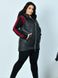 Women's warmed vest No. 8-219А-black, 62-64, Minova