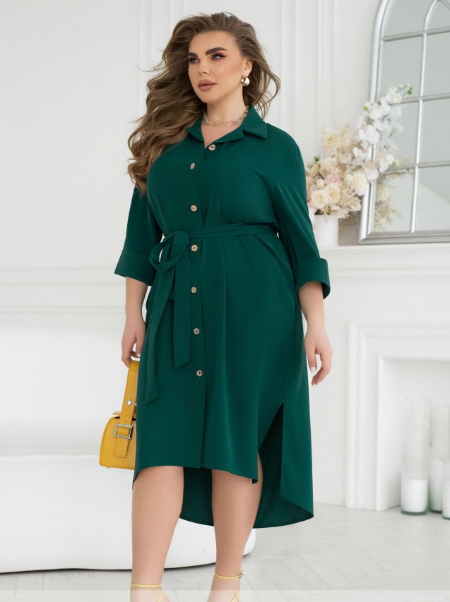 Купить Платье №2505-Зеленый, 66-68, Minova
