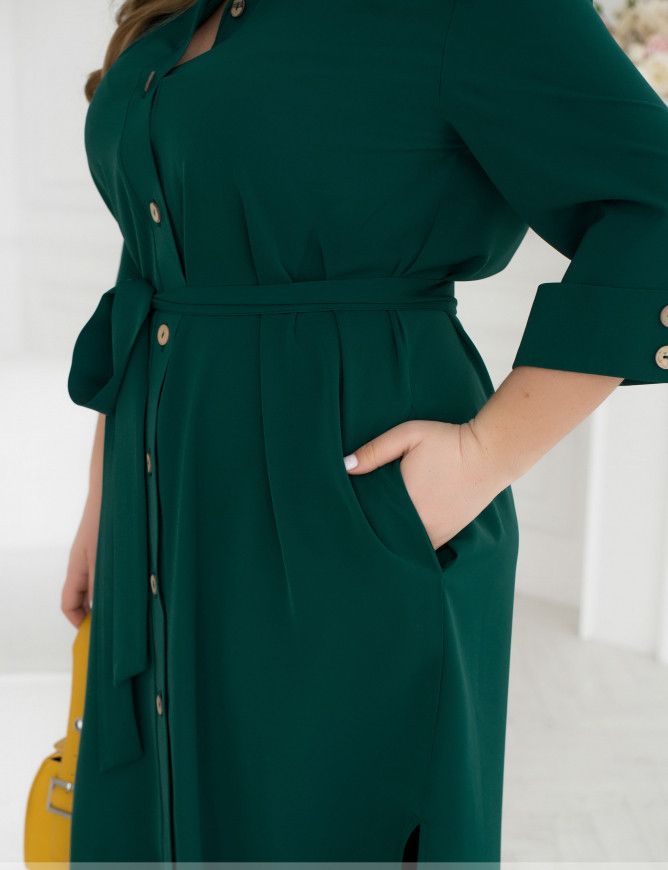 Купити Dress №2505-Green, 66 - 68, Minova