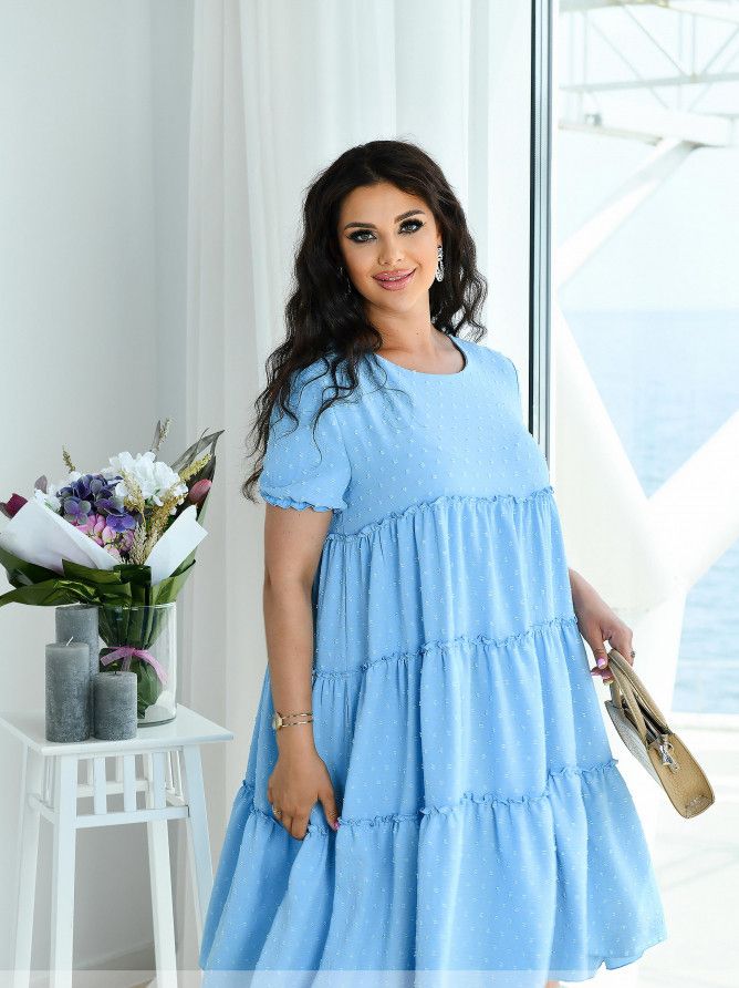 Buy Dress №8620-10-Blue, 64, Minova