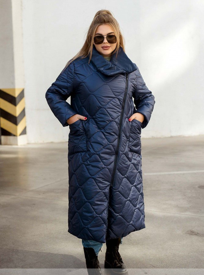 Купить Куртка женская №2415-синий, 68-70, Minova
