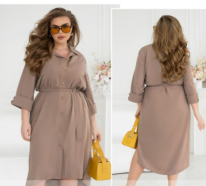 Buy Dress №2505-Green, 66 - 68, Minova