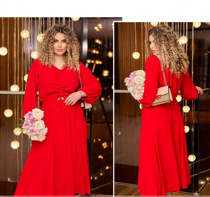 Buy Suit №1701-Red, 62-64, Minova