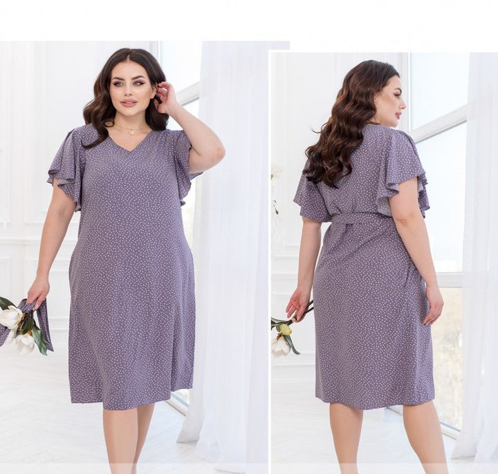 Buy Dress №2375-Lilac, 66-68, Minova