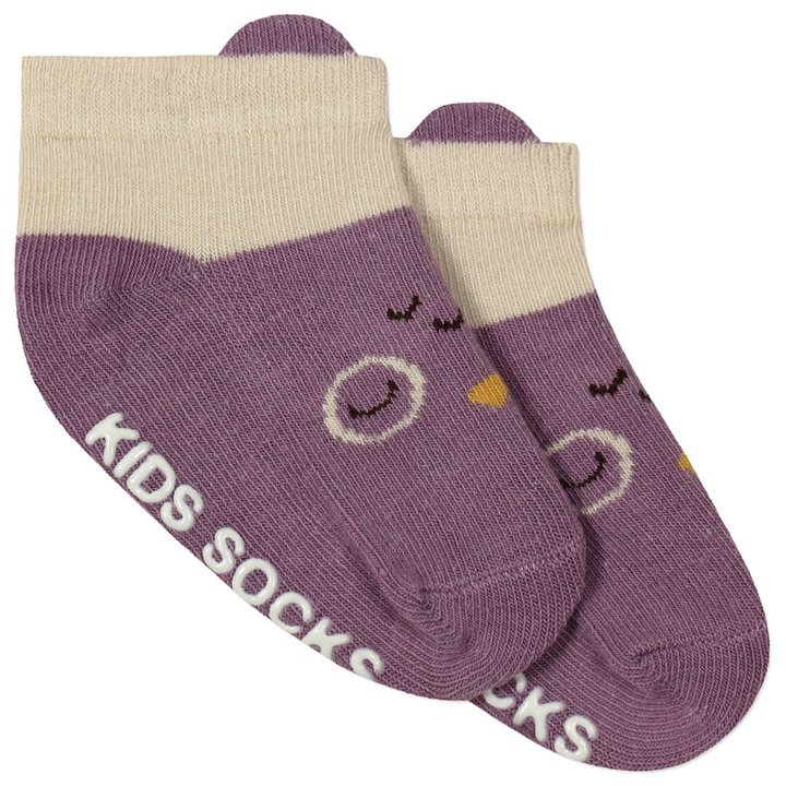 Купити Дитячі антиковзні шкарпетки "Сова" 45729 Фіолетовий, 2-48 м., Berni