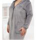 Robe №1103-grey, 48-50-52, Minova