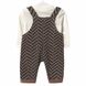 Suit for children 2 in 1 Zigzag, 3 months, Brown, 54600, Flexi