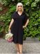 Dress №348-Black, 46-48, Minova