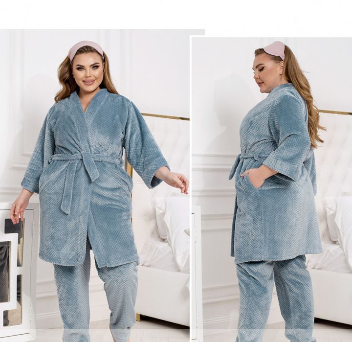 Buy Home Suit №2424 Jeans, 66-68, Minova