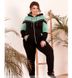 Sports Suit №8-280-Black-Olive, 48, Minova