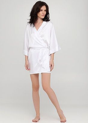 Buy Women's dressing gown White 46, F50086, Fleri