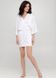 Women's dressing gown White 38, F50086, Fleri