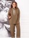 Women's suit 2306-light brown, 48-50, Minova