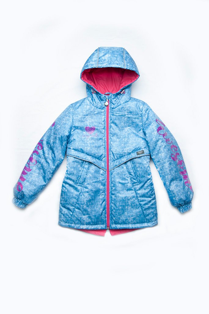 Купить Куртка"AWESOME" для девочки, размер 134, Модный карапуз