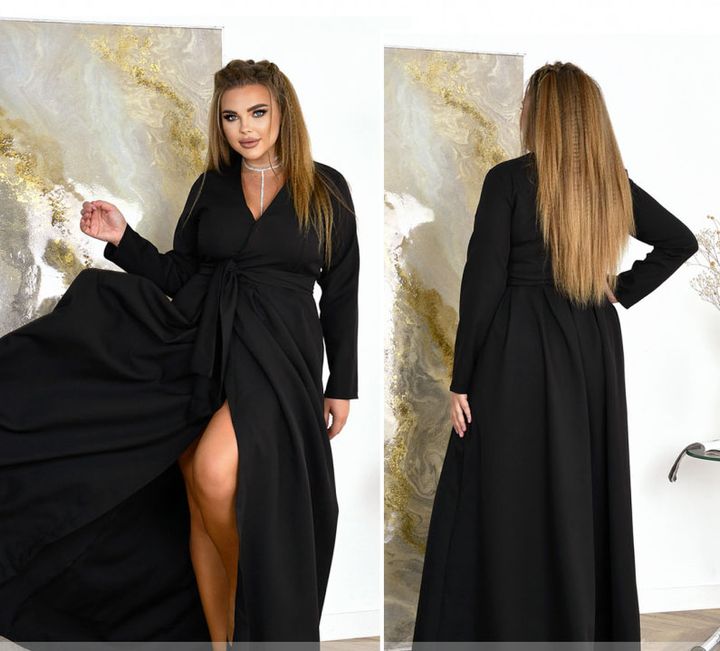 Buy Dress №8657-Black, 58-60, Minova