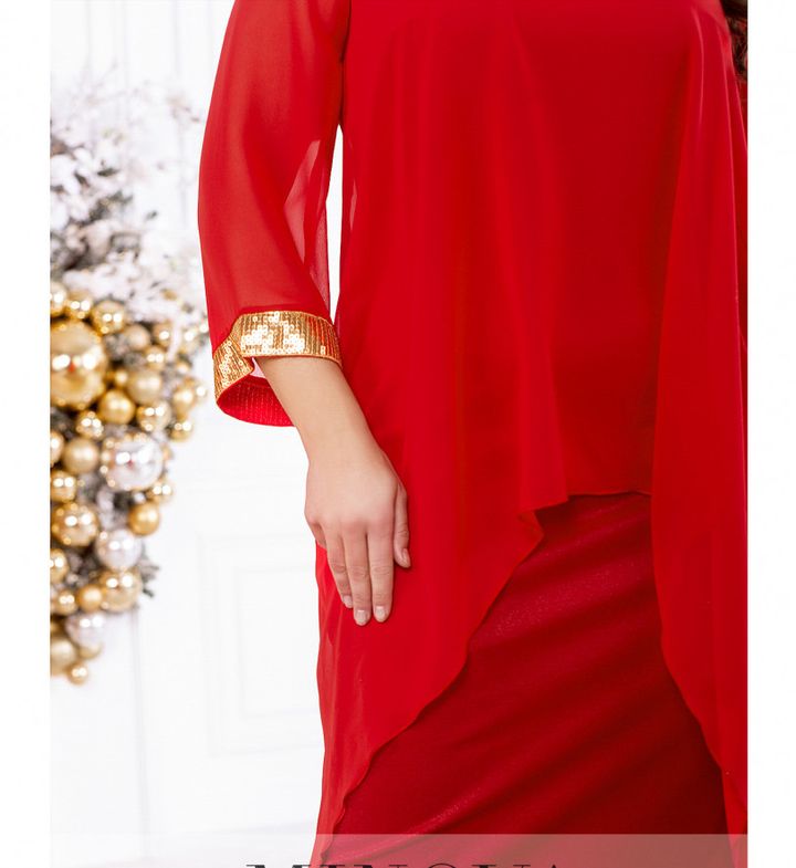 Buy Women's suit No. 1115B-red, 62-64, Minova