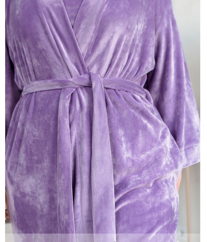 Buy Women's home suit 3 pcs, art. 2200, lilac,58-60 Minova