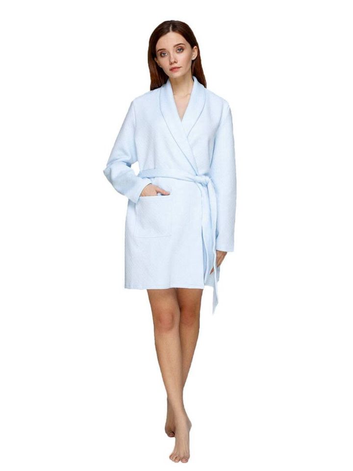 Buy Dressing gown for women Blue 44, F60047, Fleri