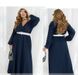 Dress №2466-Dark Blue, 46-48, Minova