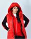 Women's warmed vest No. 8-219-red, 58-60, Minova