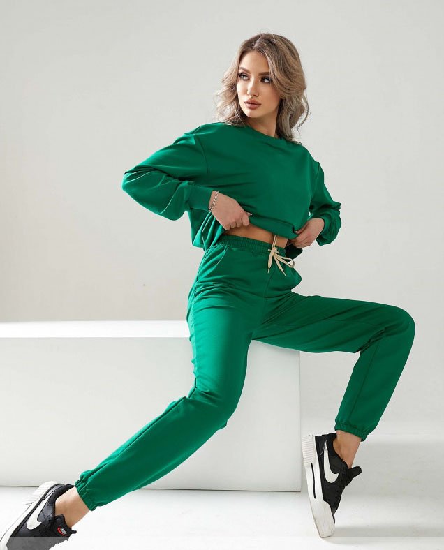 Buy Sports Suit №629-Green, 48, Minova