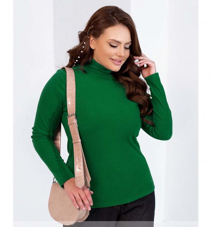 Buy Sweater №2343-green, 64-66, Minova