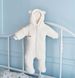 Knitted jumpsuit with terry "Milk bag", 62, Kid's Fantasy