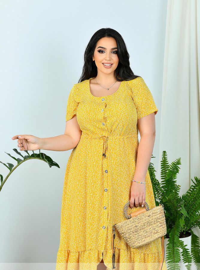 Buy Dress №21-109-Yellow, 64-66, Minova