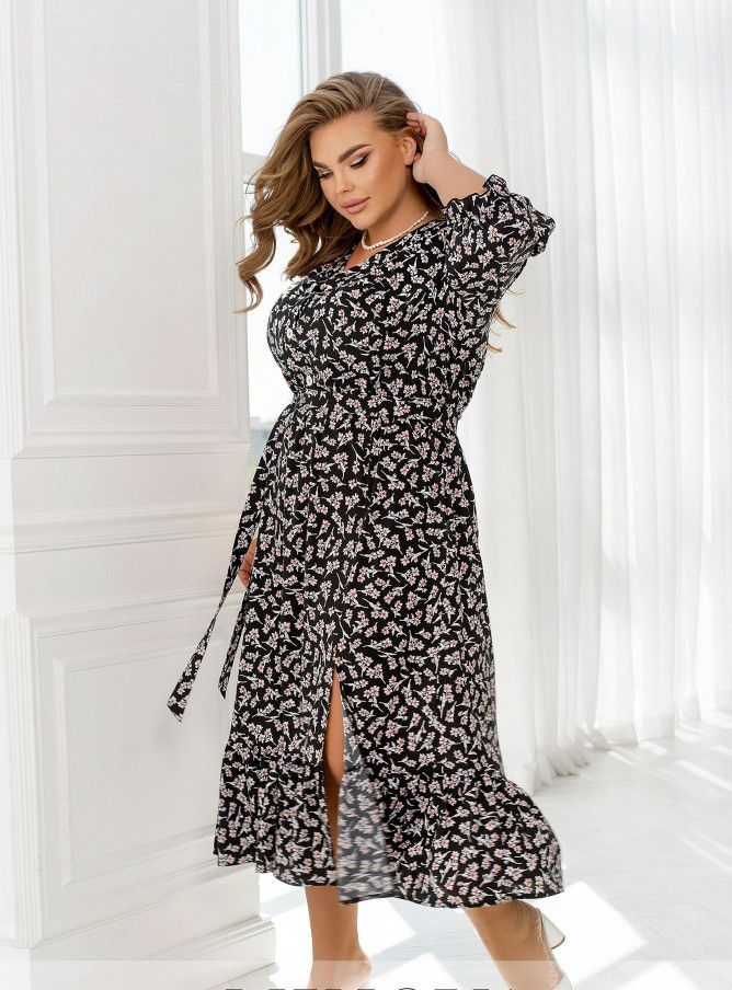 Buy Dress №2456-Black, 66-68, Minova