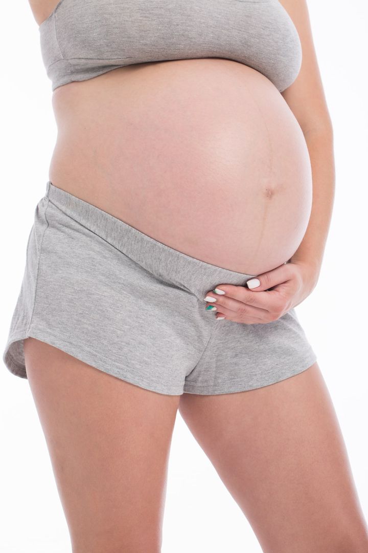 Buy Shorts for pregnant women, grey, 2005, 46, Kinderly