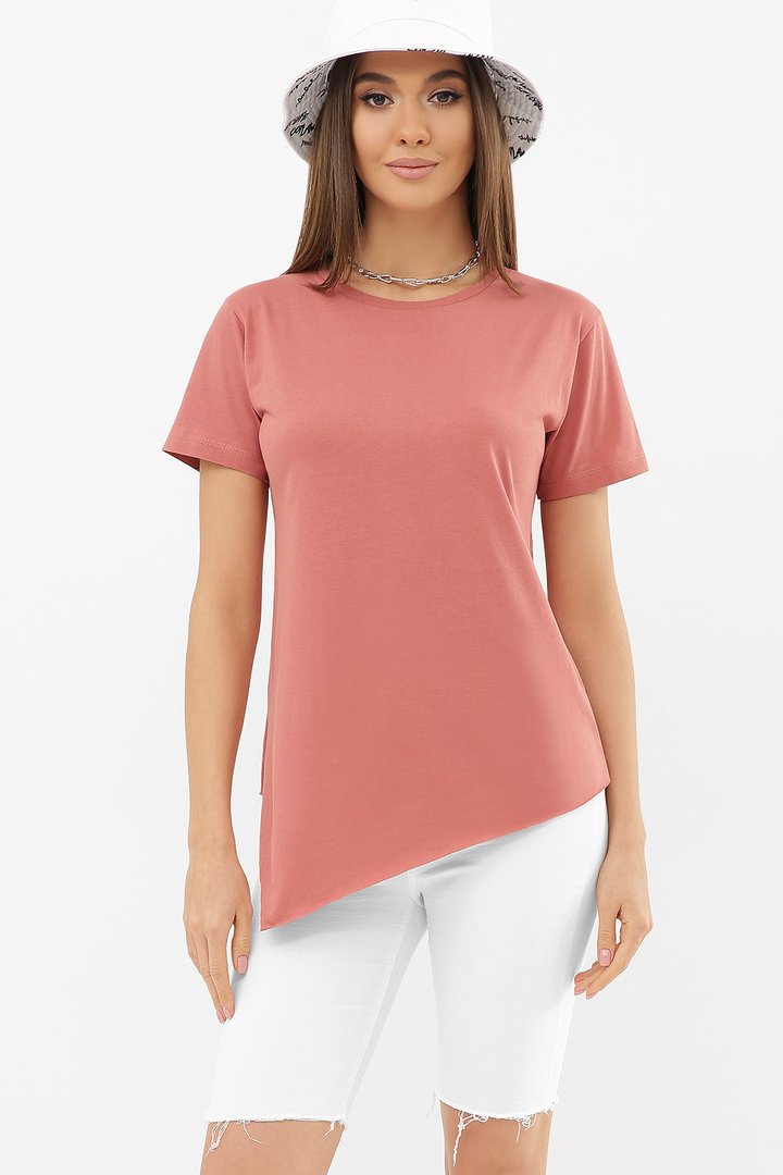 Купити Жіноча футболка VR, Рожевий, p. S, 6006, Glem