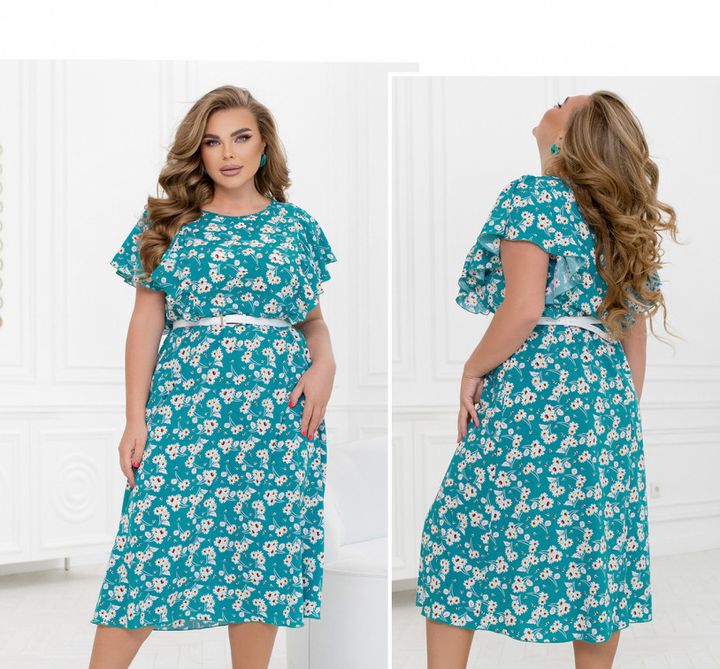 Buy Dress №2457-Sea Wave, 66-68, Minova