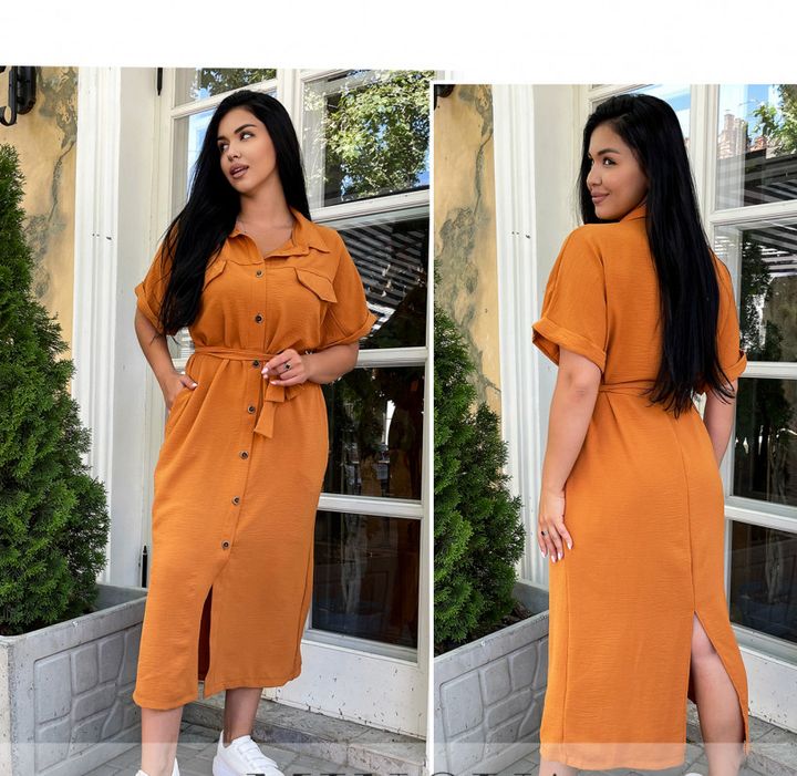Buy Dress №5241-Caramel, 58-60, Minova