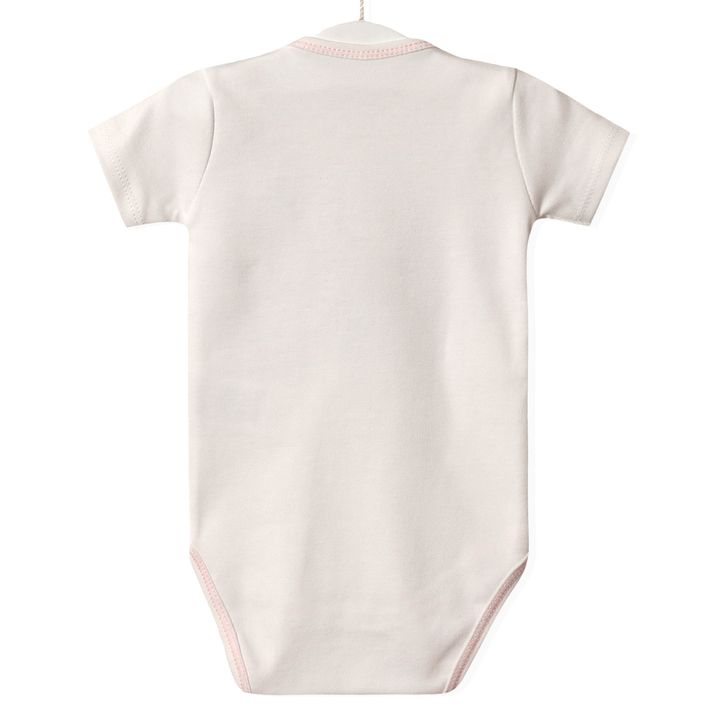 Buy Bodysuit for girl Pink twig, 6 months, White, 54449, Twetoon