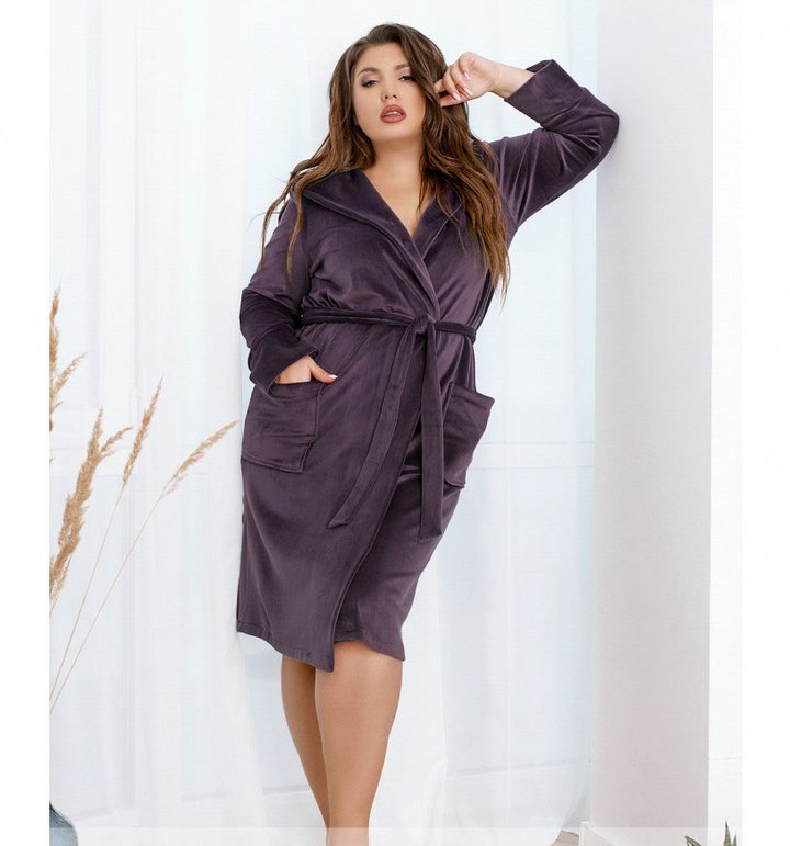 Buy Robe №2100-purple, 58-60-62, Minova