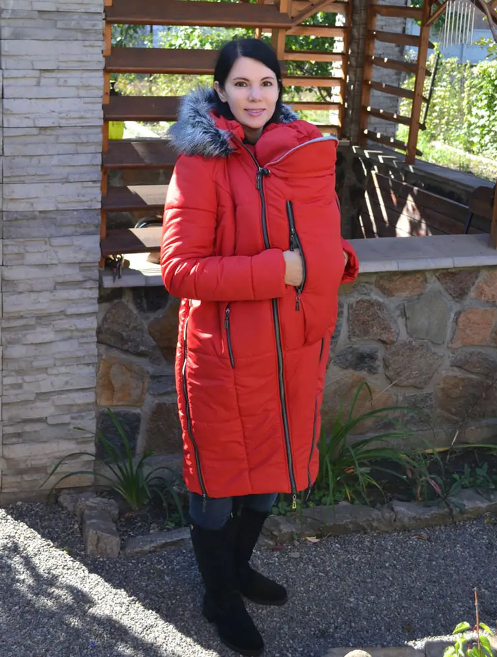Купити Зимова куртка 3 в 1 червона, 3XL, Червоний