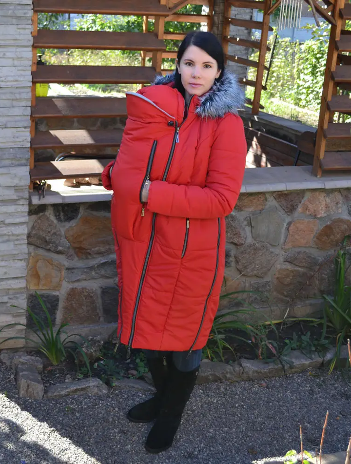 Купить Зимняя куртка 3 в 1 красная, 3XL, Красный